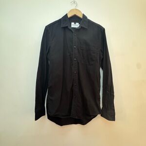 TOPMAN- Black Men's Button Down Shirt
